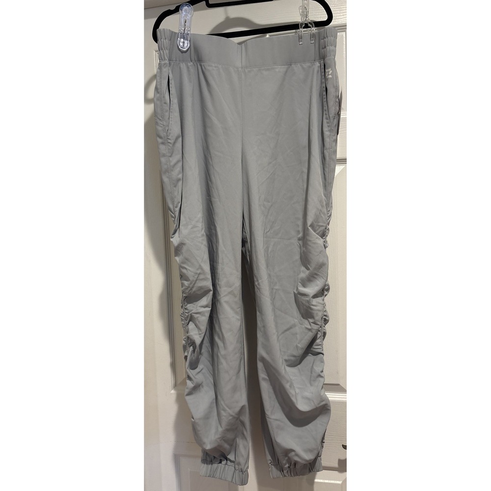 Zelos Jogger Pants, Elastic Waist And Ankles Women's Size XL, Iron Gray, NWT